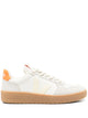 Veja V-82 Grained Leather Pure Sneakers