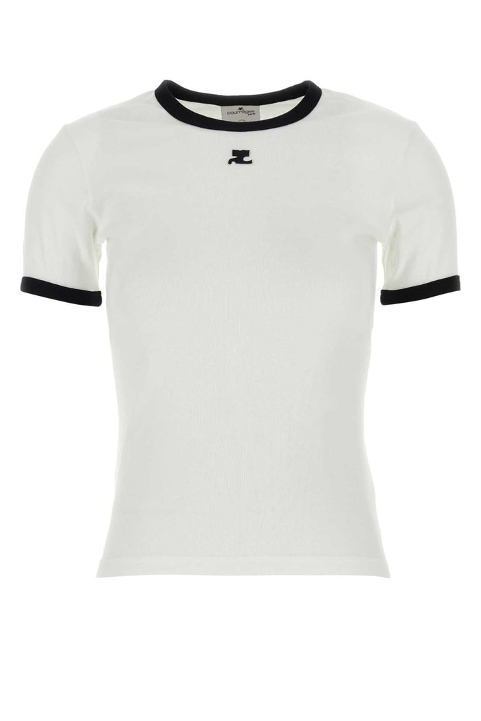 Courregès Signature Contrast T-Shirt