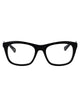 Valentino Garavani Black Black Transparent Acetate Glasses