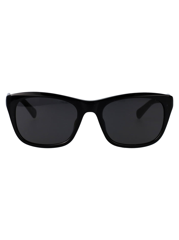 Valentino Garavani Black Black Grey Acetate Sunglasses