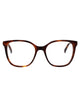 Valentino Garavani Havana Havana Transparent Acetate Glasses