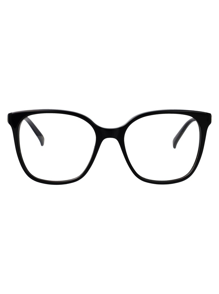 Valentino Garavani Black Black Transparent Acetate Glasses