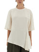 Studio Nicholson Asymmetrical Vichy Tshirt