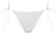 Mc2 Saint Barth White Textured Finish Side-Tie Underwear