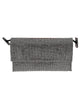 Benedetta Bruzziches Black Crystal Embellishment Foldover Bag
