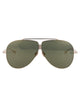Valentino Garavani White Gold Titanium Sunglasses