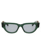 Valentino Garavani Grn - Gld Acetate Sunglasses