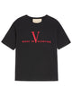 Valentino Garavani Valentino Cotton T-Shirt With Made In Valentino Print