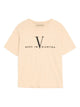 Valentino Garavani Valentino Cotton T-Shirt With Made In Valentino Print
