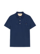 Valentino Garavani Valentino Polo Shirt In Cotton Piqué With Vgold