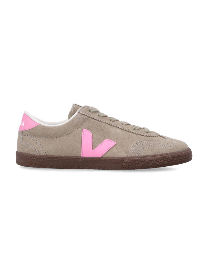 Veja Veja Volley Suede Taupe Malibu Bark Sneakers