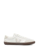 Veja White Cream Leather Flat Shoes