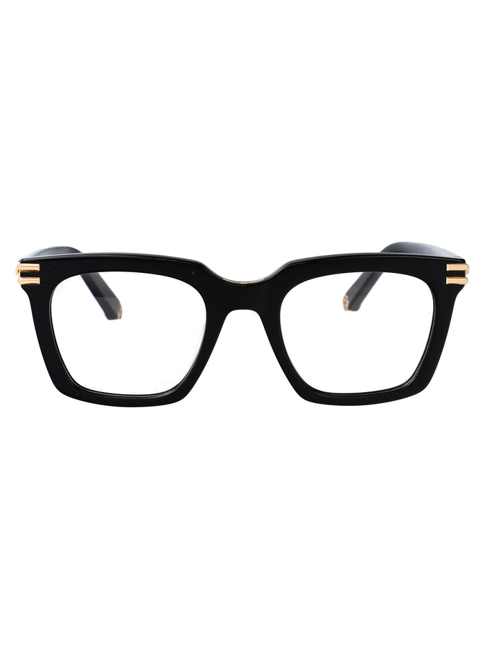 Philipp Plein Black Acetate Glasses