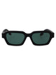 Vision Of Super -Mbk/G15 Matte Black Green Acetate Sunglasses