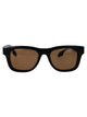 Vision Of Super Blk-Brown Acetate Sunglasses