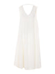 Maurizio Pecoraro Off White Long Dress
