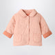 Bonpoint Reversible Juno Quilted Jacket In Pink With Cherry Motif