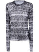 Maria Calderara Loose T-Shirtgraphic Pattern Large Bi