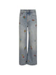 Fiorucci Light Blue Cotton Jeans