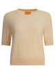Guest In Residence Yellow Cashmere T-Shirt