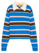 Guest In Residence Cropped Stripe Rugby