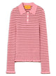 Guest In Residence Smocked L/S Shrunken Polo