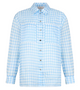 Liu Jo Vichy Wave Cotton Shirt