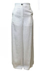 Liu Jo Wool White Cotton Trousers