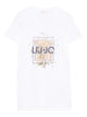 Liu Jo Foulard Print Cotton Tee Shirt