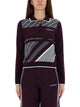 Casablanca Diagonal Tennis Polo Shirt