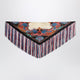 Etro Silk Jacquard Scarf With Fringes