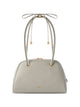 Furla Stone Gray Leather Bag