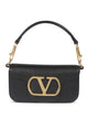 Valentino Vlogo Signature Leather Shoulder Bag