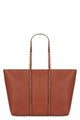 Valentino Garavani Shopping Rockstud Bag In Leather