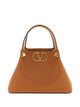 Valentino Garavani Vlogo Signature Small Leather Tote Bag