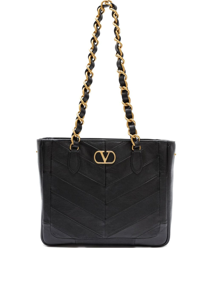Valentino Garavani Laseine Small Leather Shoulder Bag