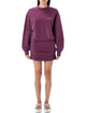 The Attico Light American Fleece Mini Dress