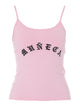 Willy Chavarria Pink Cholita Tank Top