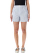 The Attico The Attico Striped Poplin Shorts