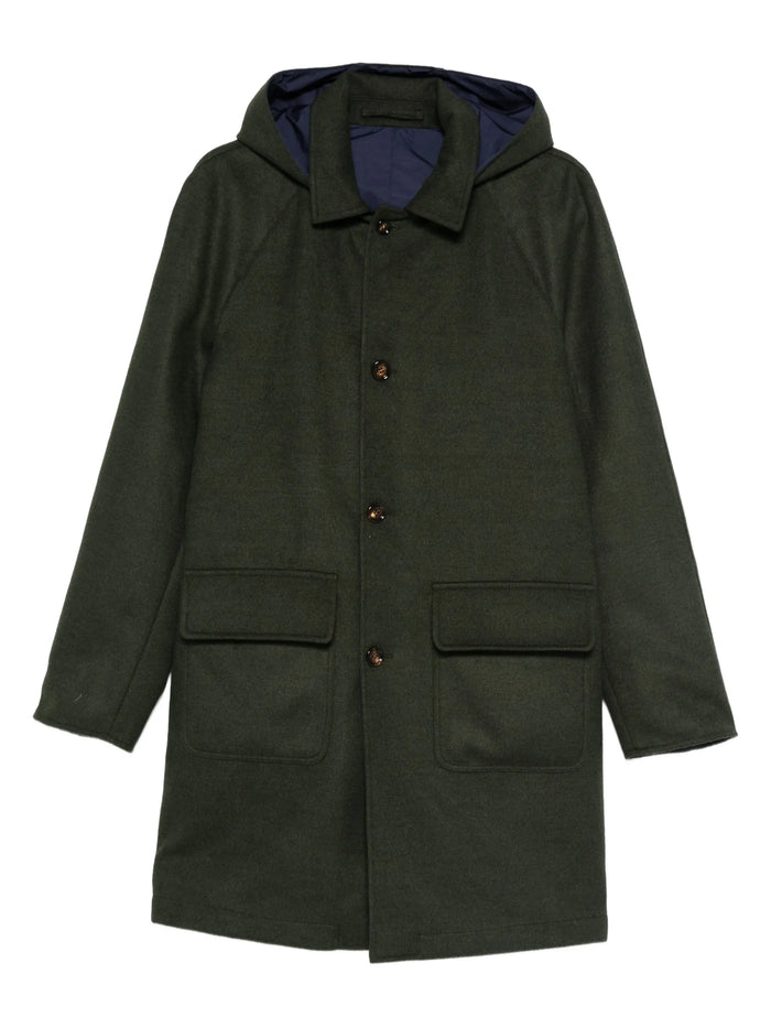 Kired Polyester Viscose Cusna Coat