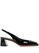 Santoni "Lemon" Sling Back
