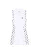 Marine Serre Athleisure Polo Mini Dress With Moon Inserts