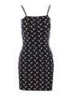 Marine Serre Black Moon Print Dress