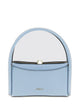 Furla Light Blue Leather Handbag