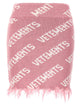 Vetements 'Iconic Lurex Monogram' Skirt