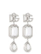 Dolce & Gabbana Pendant Earrings With Crystals