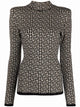 Balmain Wf0kf000k253 Monogram Dress