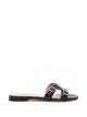 Santoni "Didi" Slippers Flat