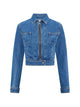 Marine Serre Denim Trucker Jacket