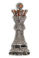 Weekend Max Mara Chip-Shaped Pin